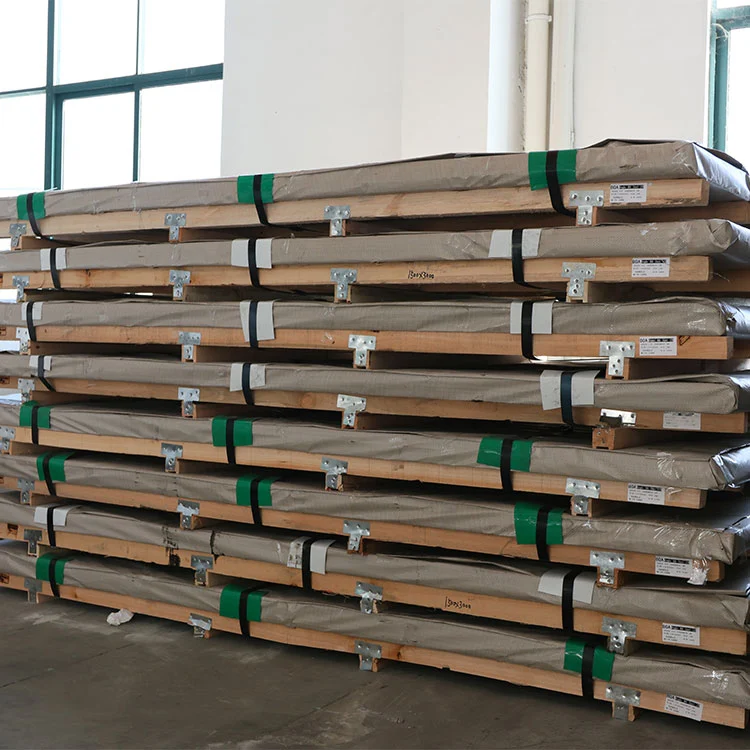 Stainless Steel Plate with Brushed Finish